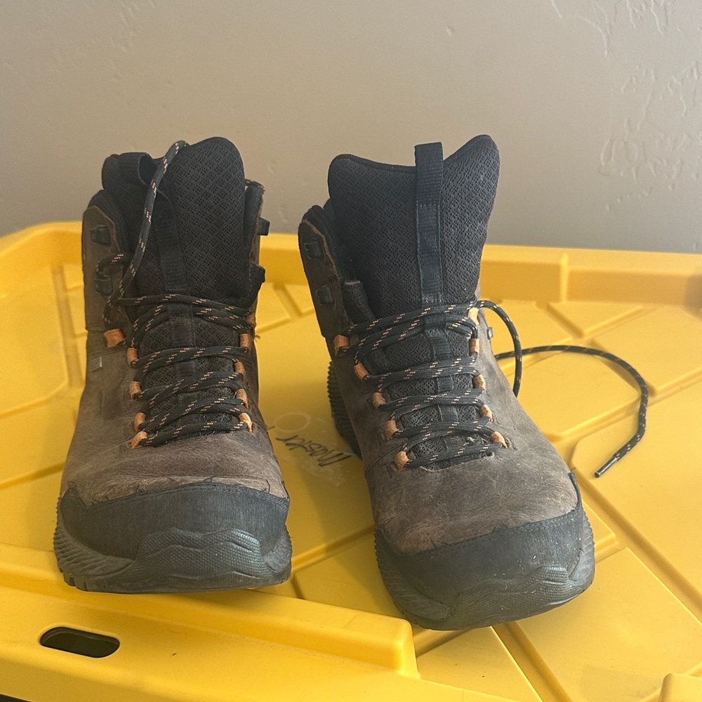 Merrell Black and Brown Men's Rain & Snow Boots